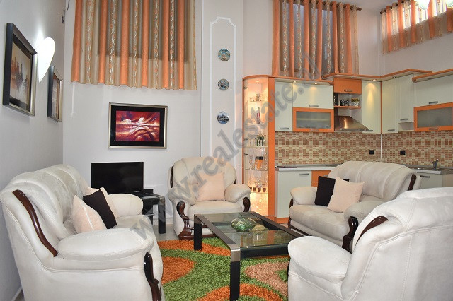 One storey villa for rent in Durresi street, Tirana.
The apartment has an area of 90 m2, organized 